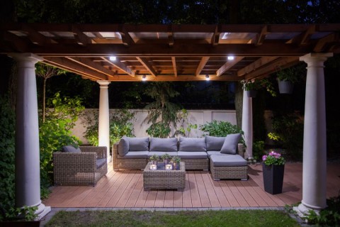 outdoor pergola speakers